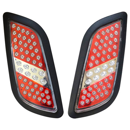 Taillight Set For E-Z-GO RXV 2016-2021 Golf Carts; LGT-342L