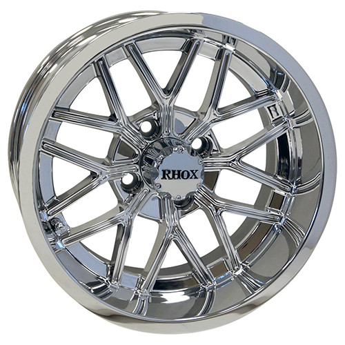 Wheel Chrome Finish Golf Carts; TIR-RX281-CR