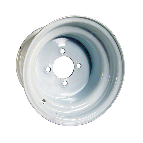 Wheel White Color, 10x7 3:4 offset Golf Carts; TIR-453