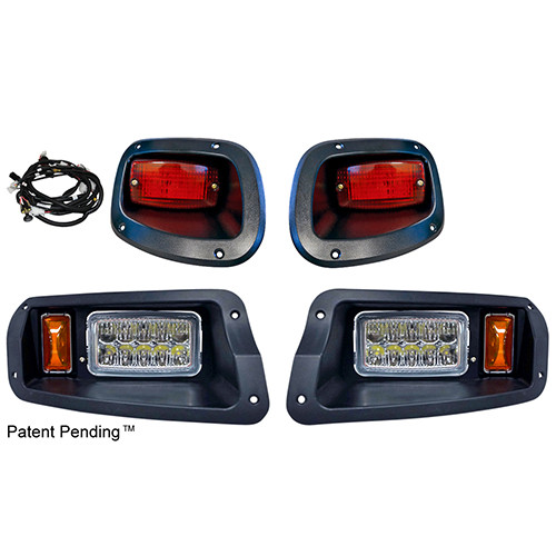 Light Kit For E-Z-GO TXT 2014 and newer 12V-48V Golf Carts; LGT-301L