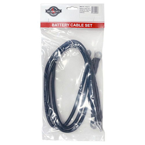 Battery Cable Set For Club Car Precedent Golf Carts; BAT-1021