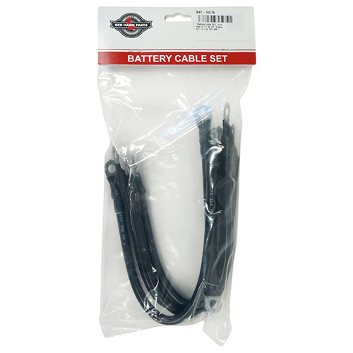 Battery Cable Set For E-Z-GO TXT 48V Golf Carts; BAT-1027A