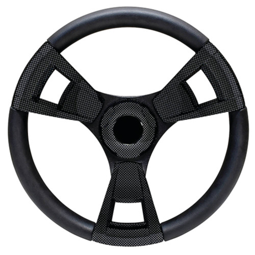 Steering Wheel Carbon Fiber Hub Golf Carts; ACC-SW154-EZ