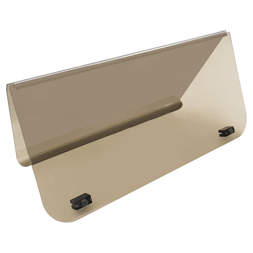 Windshield For Club Car DS 2000+ 1/4" Impact Modified Tinted 2 Piece; WIN-3006