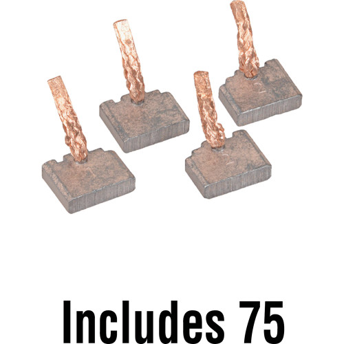 Brush Set For J&N Electrical Products 141-24045 0.709"/18 mm Length 141-24045-75