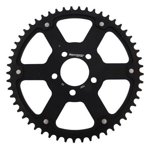 Supersprox - Black Stealth sprocket, 53T, Chain Size 530, RST-7081-53-BLK