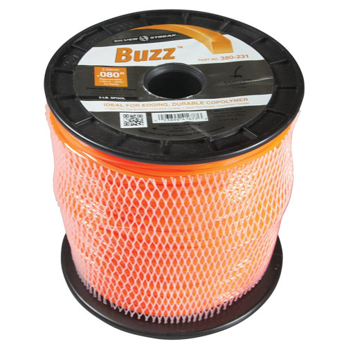New Silver Streak Buzz Trimmer Line Replaces, .080 3 lb. Spool, 380-231
