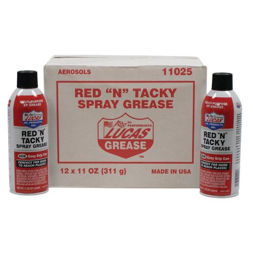 New Stens Red "N" Tacky Aerosol Spray 051-500 for Lucas Oil 11025