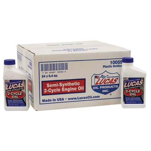New Stens 051-515 2-Cycle Oil Fits Semi-Synthetic 24 Btls/6.4 Oz Lucas