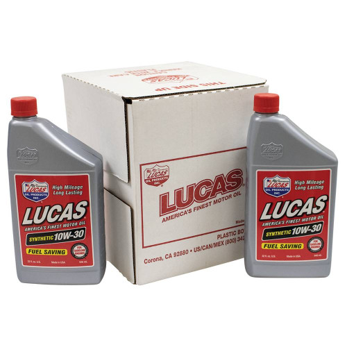 New Stens 051-551 Synthetic Motor Oil Fits SAE 10W-30 6 Btls/1 Qt Lucas
