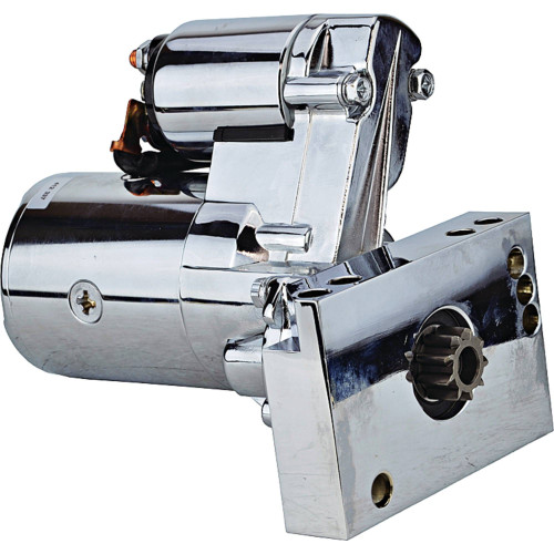 Mini Starter For Chevy 305, 350, 454 Chrome Super Torque Series ST100; SHI0015-C