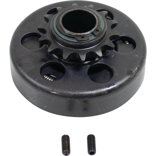 Sprocket Clutch 1" Bore Size, 40 Chain Number, 1/4" Keyway Width; 255-918