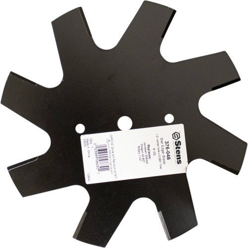 Star Edger Blade For Jacobsen 309444 1/2" Center hole, 9" OD, Star Type; 376-048