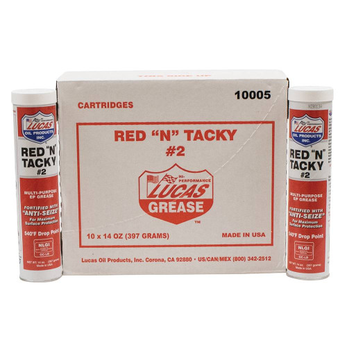 New Stens 051-611 Genuine Stens Red & Tacky Grease 14OZ