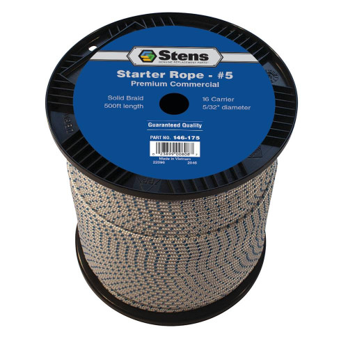 Starter For Stens 500' Solid Braid Rope 146-175 #5 Solid Braid; 146-175