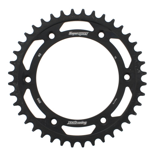 Steel Sprocket Blk For Hochberg  390FE 2010-2011, 450FC 2004-05; RFE-990-40-BLK