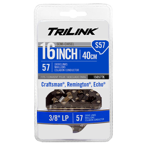Chain Pre-Cut Loop 57 DL 16" Bar Length, .050" Chainsaw Gauge 15057TK