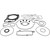 Winderosa Complete Gasket Kit for KTM 450 SX ATV 09 10 2009 2010