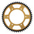 Supersprox - Gold Stealth sprocket, 51T, Chain Size 520, RST-990-51-GLD