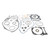 Winderosa Gasket Set With Os 811923 for Yamaha YFM700R Raptor 2006-2014