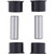 All Balls LOWER A Arm Bearing Bushing Seal Kit for Honda TRX200 300 500, Others