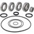 All Balls Differential Bearing and Seal Kit Front Polaris Ranger 4x4 570 25-2076