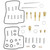 All Balls Carburetor Rebuild Kit 26-1617 for Honda VT 1100 C 89 90 92 93 94