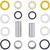 All Balls Swing Arm Bearing Seal Kit for Honda
