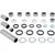 All Balls Shock Swing Arm Linkage Bearing Seal Kit for Yamaha YZ250F YZ450F