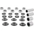 All Balls Shock Swing Arm Linkage Bearing Seal Kit for Suzuki RM125 RM250,Others