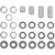 All Balls Shock Swing Arm Linkage Bearing Seal Kit for Suzuki RM125 RM250,Others