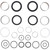 Pivot Works Fork Rebuild Kit for 2006 - 2012 Kawasaki KX 250F 416952