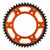 Supersprox - Orange Stealth Sprocket, 48T, Chain Size 520, Rst-990-48-Org