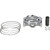 Forged Replica Piston Kit For Kawasaki KX 250 F 2020 77.95 mm Piston Dia; 24456A