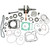 Complete Engine Rebuild Kit For Polaris ATP 500 4x4 2004-2005 ATVs
