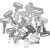 Ignition Keys For Yamaha Drive, Drive2 and G14-G22 J44-82511-00-00; KEY-YM2