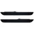 Rocker Panel Set For Club Car Tempo and Precedent Black Powder Coated; RP-014