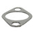 Exhaust Gasket For Club Car Precedent and DS 1996 and newer 1016904; MUF-0022
