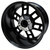 Wheel Matte Black, 14x7 ET-25 Golf Carts; TIR-RX391-MB
