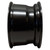 Wheel Matte Black, 12x7 ET-25 Golf Carts; TIR-RX390-MB