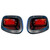 LED Taillight Set For E-Z-GO TXT, 12V-48V 2014 and newer Golf Carts; LGT-339