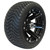 Aluminum Wheel - RHOX RX331, Black with Center Cap, 12x7 ET-25; TIR-RX331