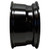 Wheel Machined Gloss Black, 14x7 ET-25 Golf Carts; TIR-RX391