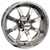 Wheel Chrome, 15x6, ET-15 Golf Carts; TIR-RX375-C