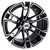 Wheel Gloss Black Golf Carts; TIR-RX397