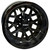 Wheel Gloss Black, 12x7 ET-25 Golf Carts; TIR-RX283-B