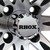 Wheel For Red Hawk TIR-482 RHOX Vegas, Machined Black w/ Center Cap; TIR-RX180