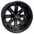 Wheel Matte Black , 12x7 ET-25, Aluminum wheels include center caps; TIR-RX184