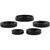 Wheel Steel, Black, 8x7 w/ 3:4 offset,(4) TIR-217 mounted on TIR-400; TIR-414