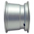 Wheel Machined Silver, 10x7 ET -25 Golf Carts; TIR-RX175-MS